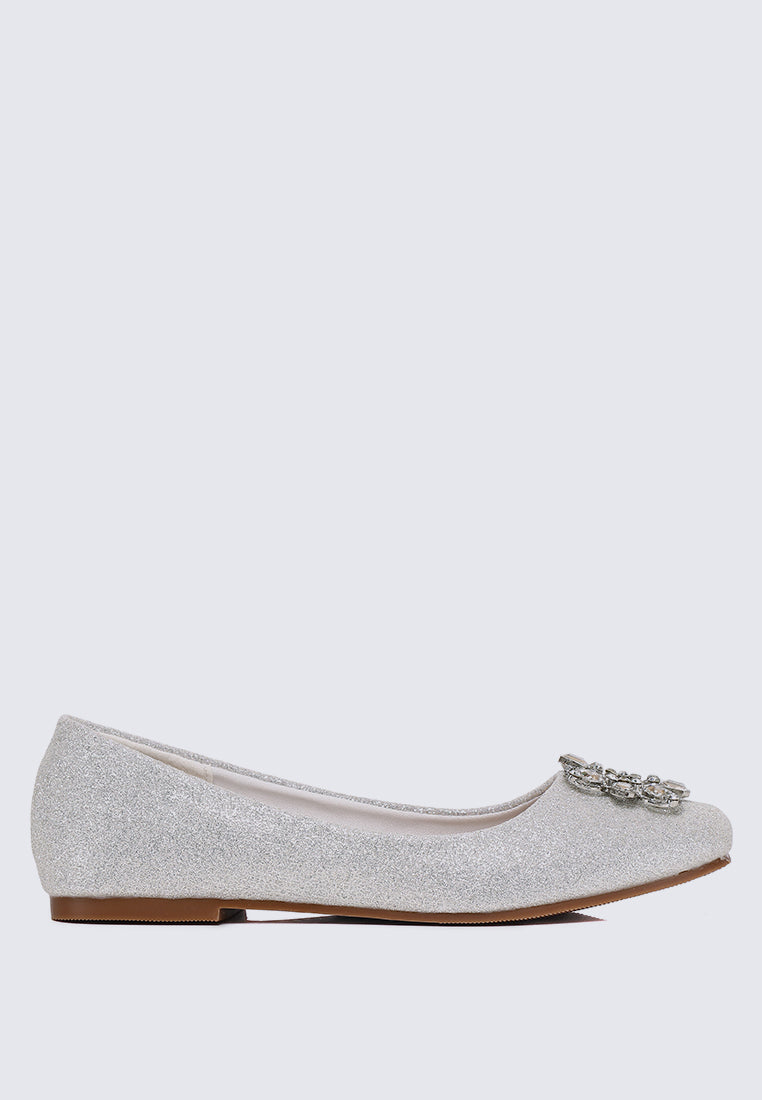Maribel Comfy Ballerina In Ivory