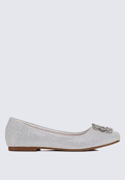 Maribel Comfy Ballerina In Ivory