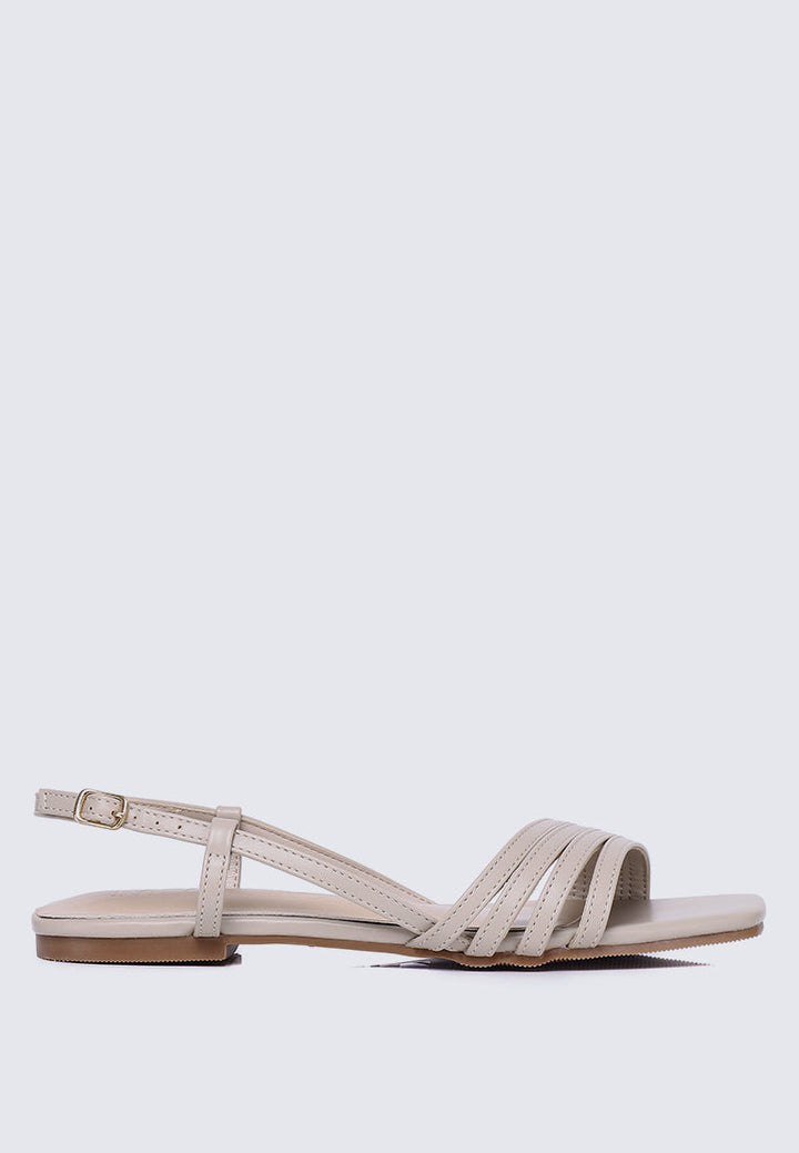 Elsie Comfy Sandals In Almond