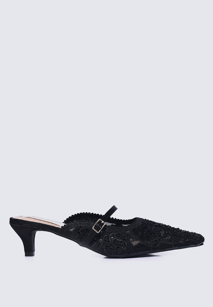 Améa Comfy Heels In Black