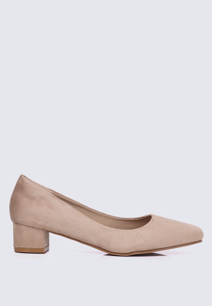 Leah Comfy Pumps In Almond