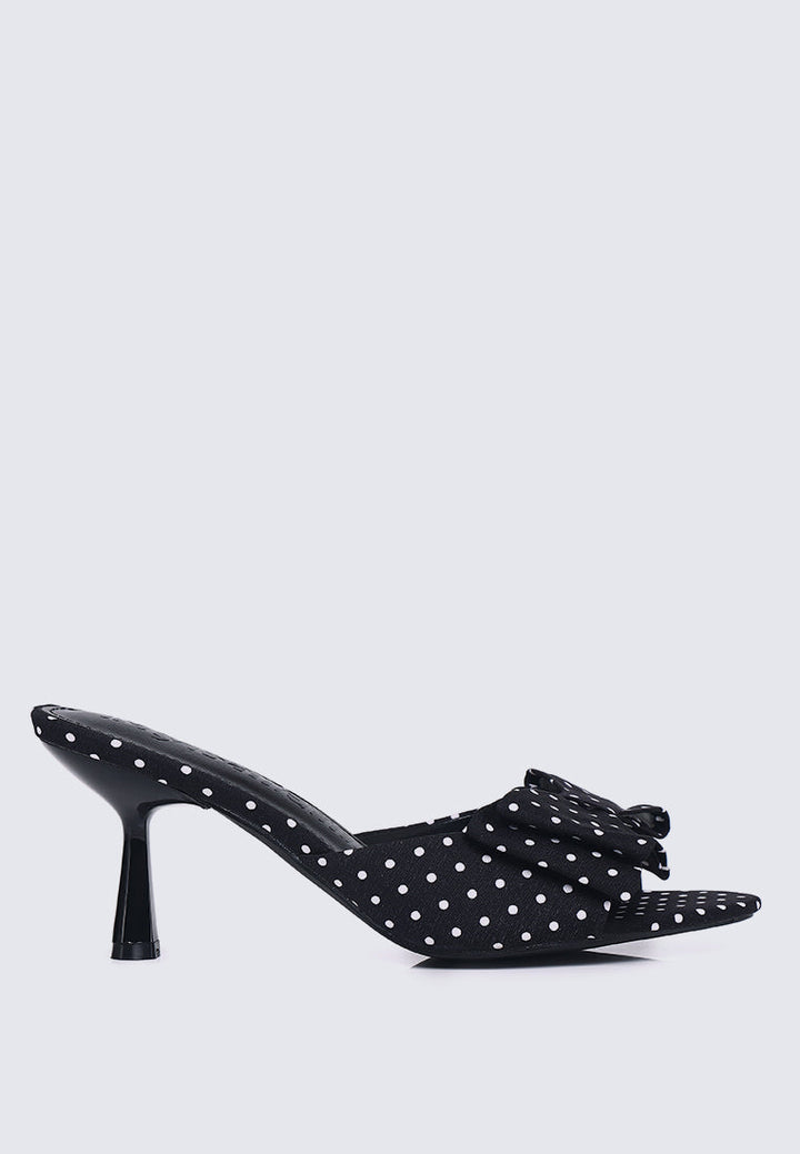 Polina Comfy Heels In Black