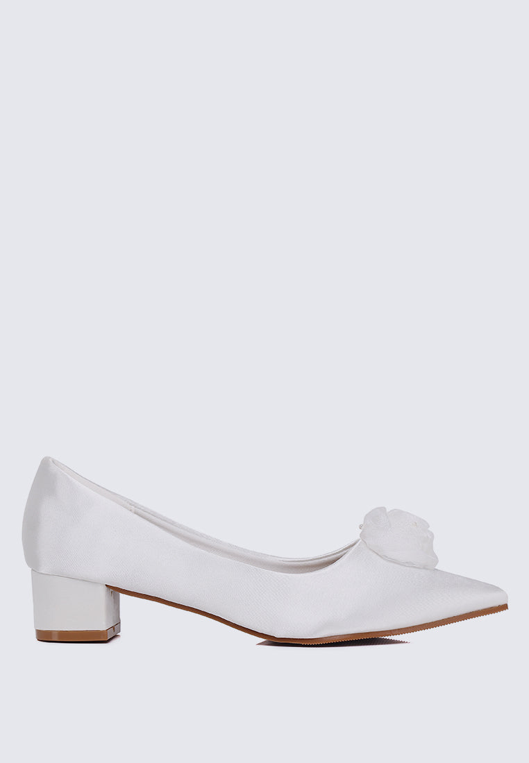 Sereia Comfy Heels In Ivory