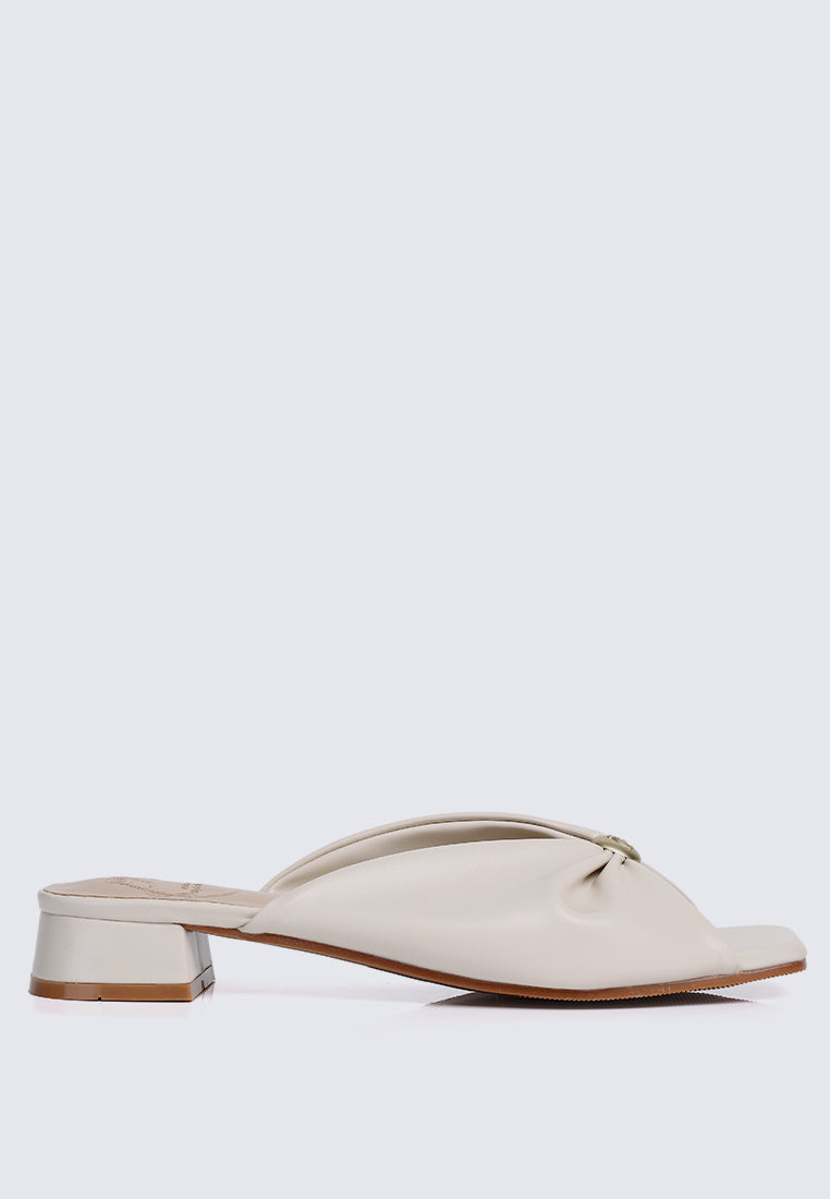 Mabelle Comfy Sandals In Almond