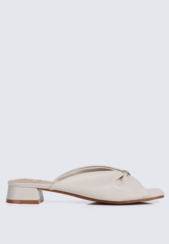 Mabelle Comfy Sandals In Almond