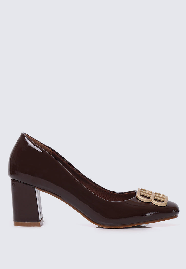 Phyllis Comfy Heels In Espresso