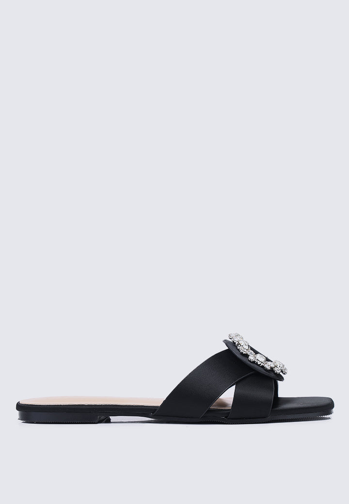 Charlie Comfy Sandals In Black