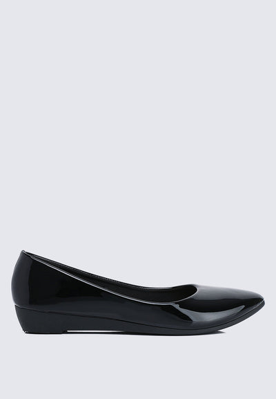 Lunna Comfy Ballerina In Black