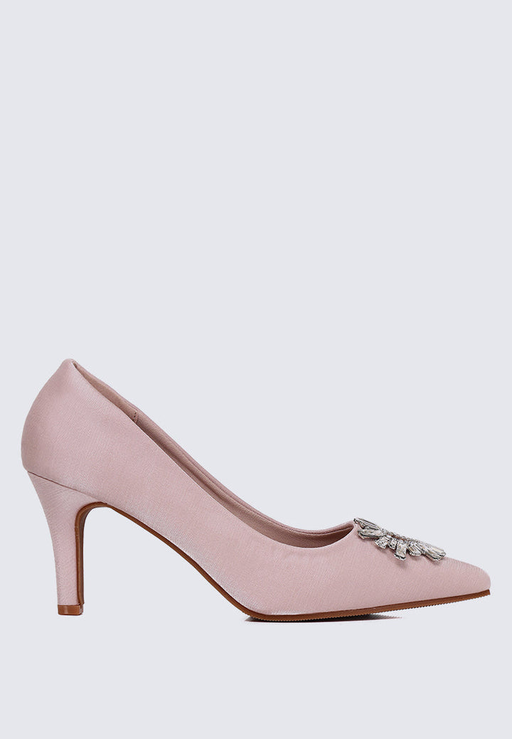 Heartina Comfy Heels In In Pink