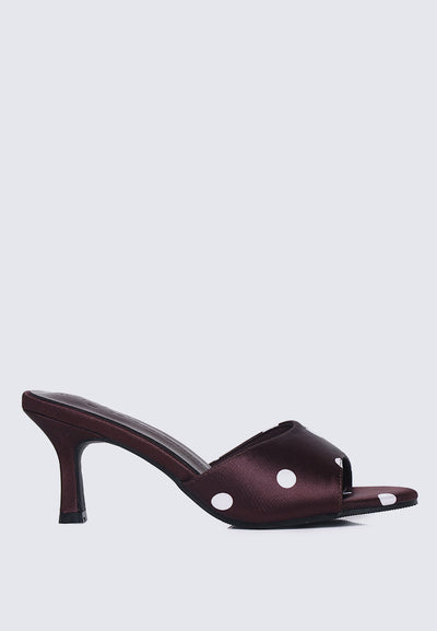 Noira Comfy Heels In Espresso