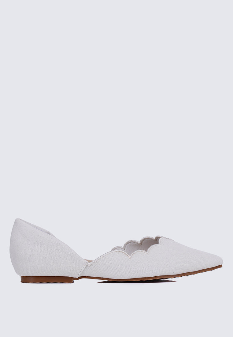Wanisha Comfy Ballerina In Ivory