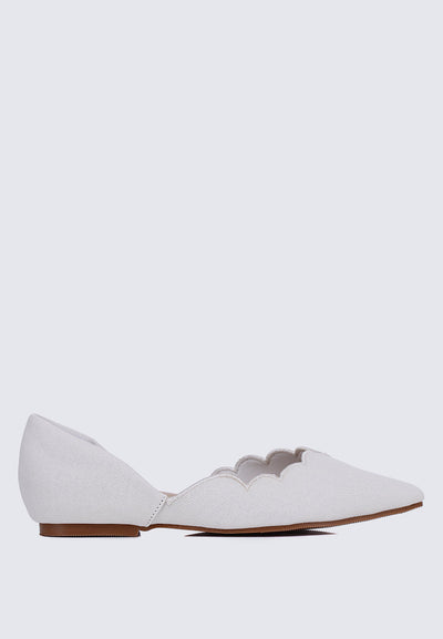 Wanisha Comfy Ballerina In Ivory