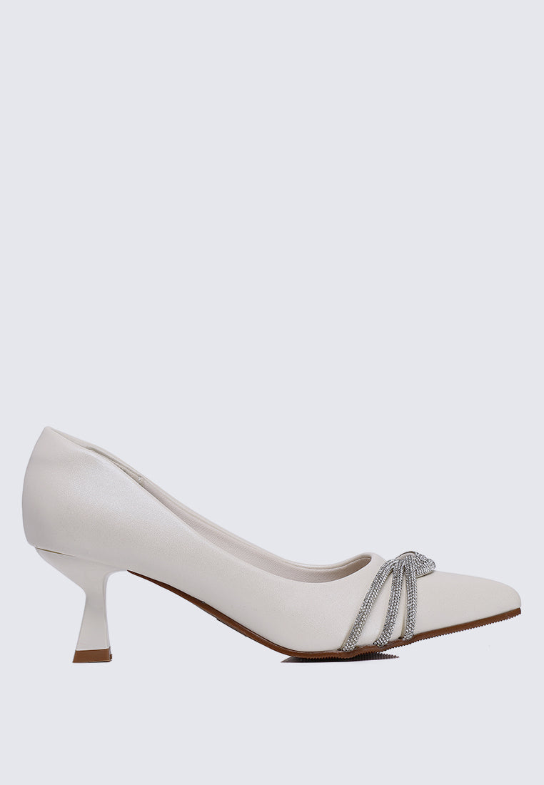 Virorica Comfy Pumps In Ivory