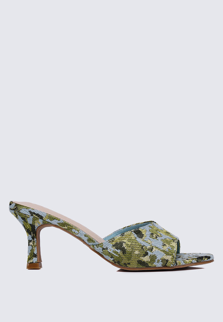 Aristea Comfy Heels In Light Blue