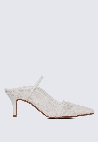 Isadora Comfy Heels In Beige