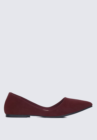 Cece 2.0 Comfy Ballerina In Maroon