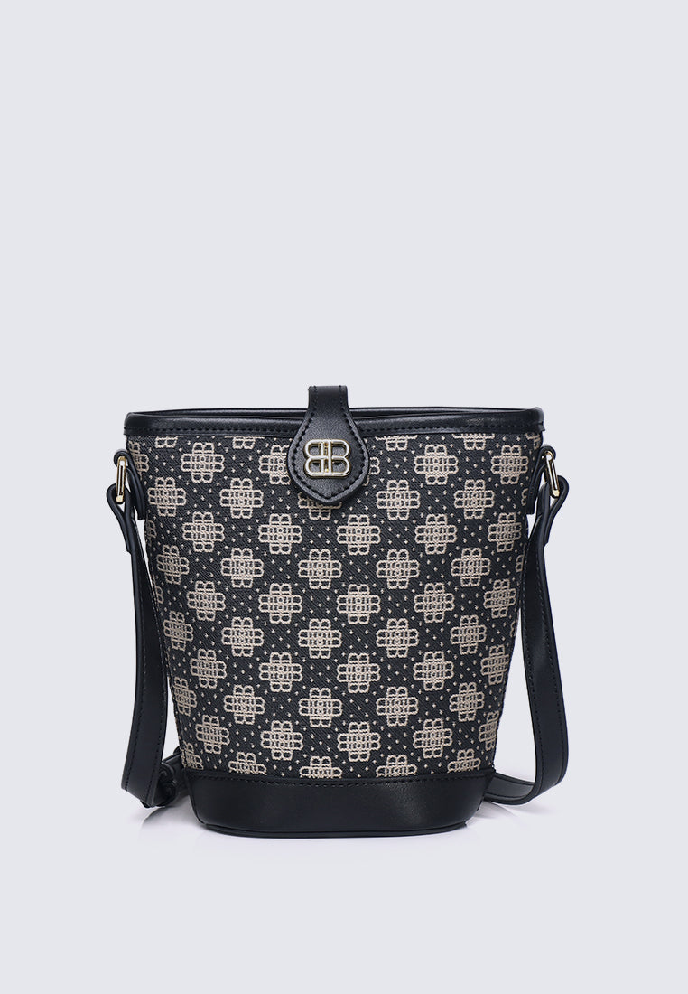 Liyana Crossbody Bag In Black