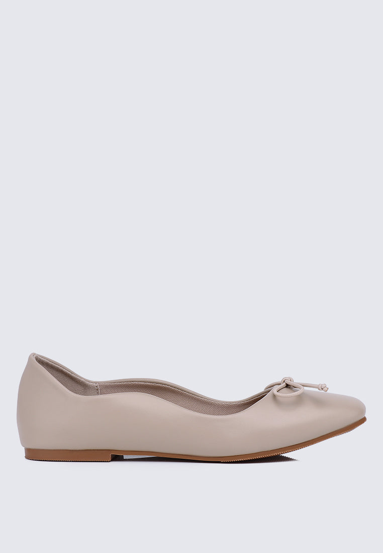Dorra Comfy Ballerina In Almond