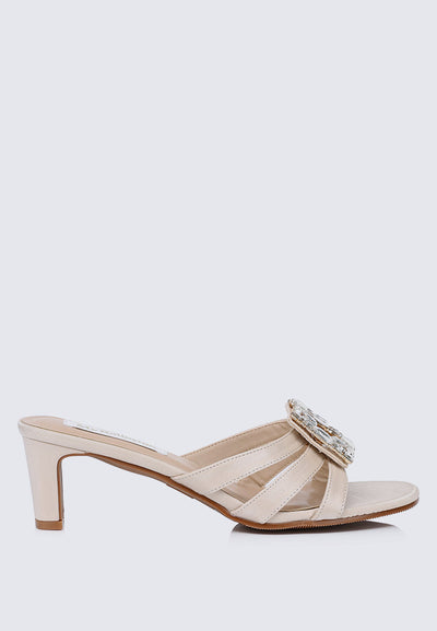 Kendra Comfy Heels In Nude