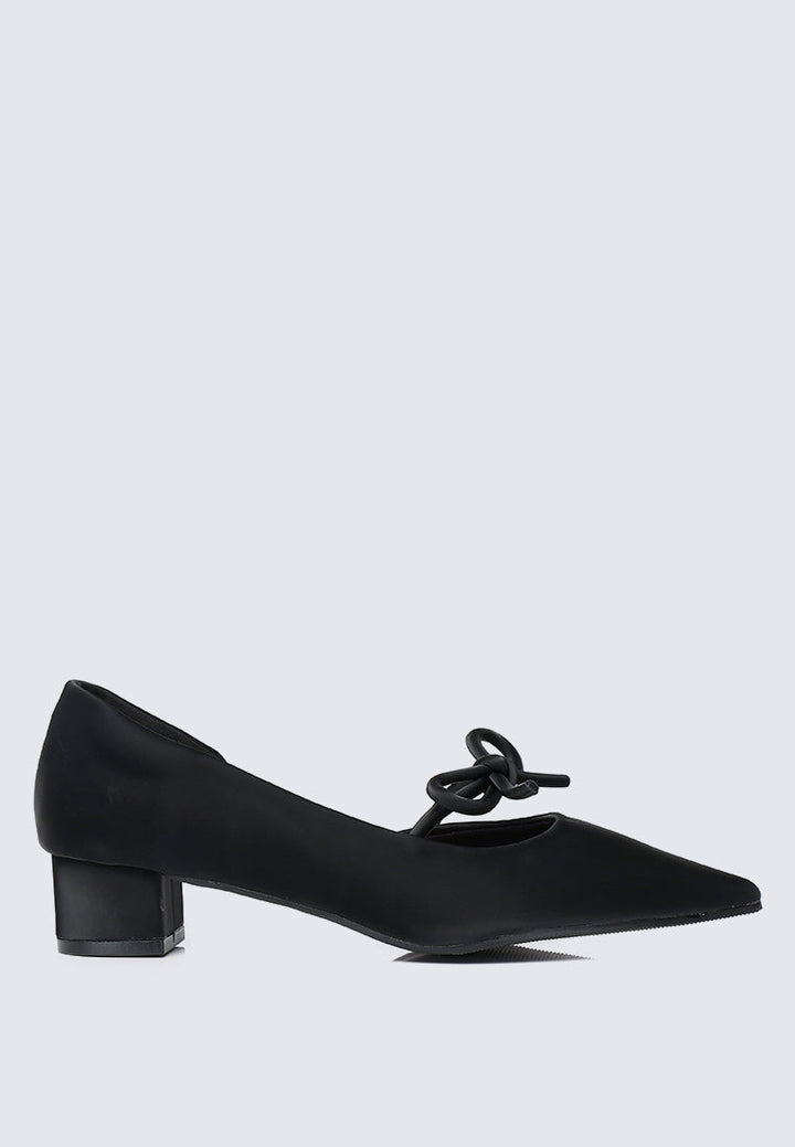 Vivienne Comfy Heels In Black