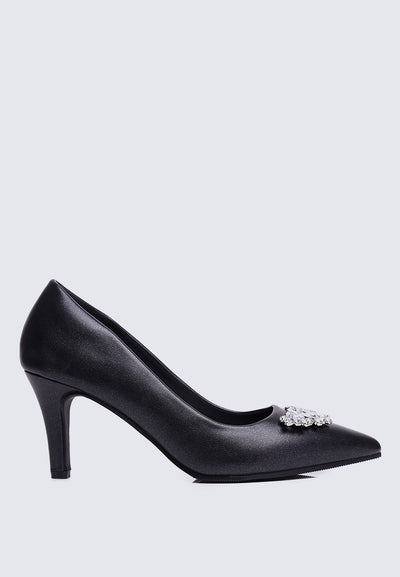 Jewel Comfy Pumps In Black