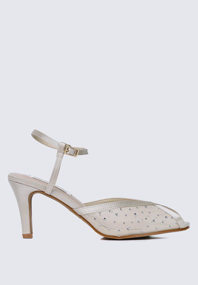 Ravenna Comfy Heels In Nude