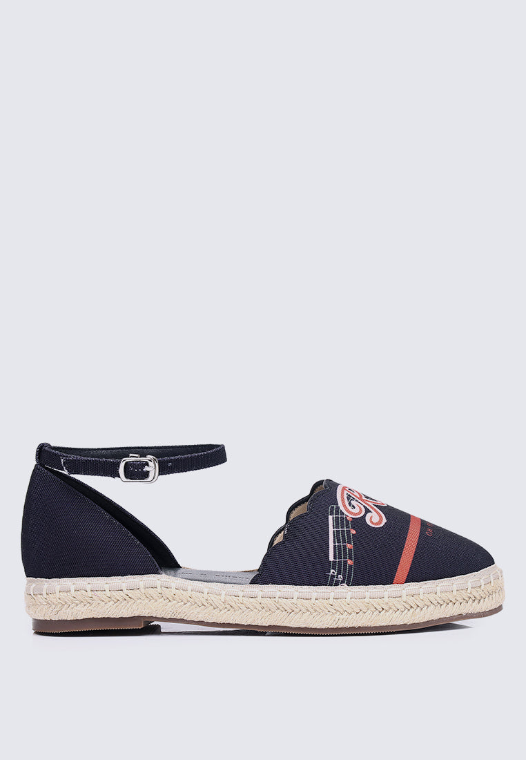 Rasa Sayang Comfy Espadrilles In Black