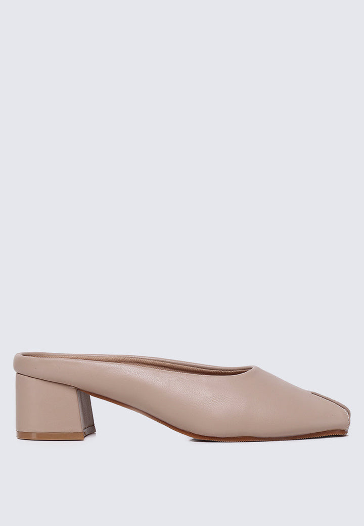 Lani Comfy Heels In Nude