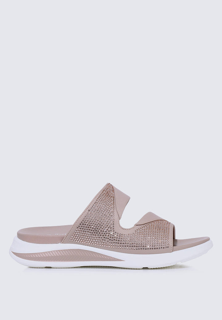 My Soft Steps Comfy Sandals In Nude