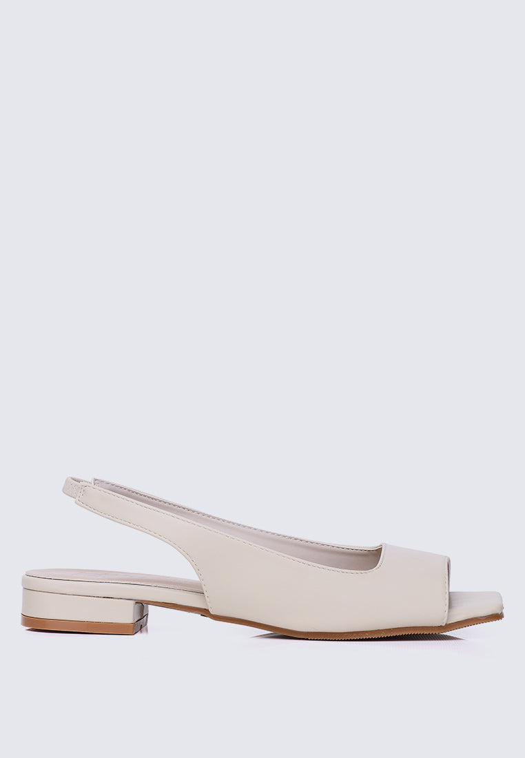 Eliz Comfy Sandals Beige