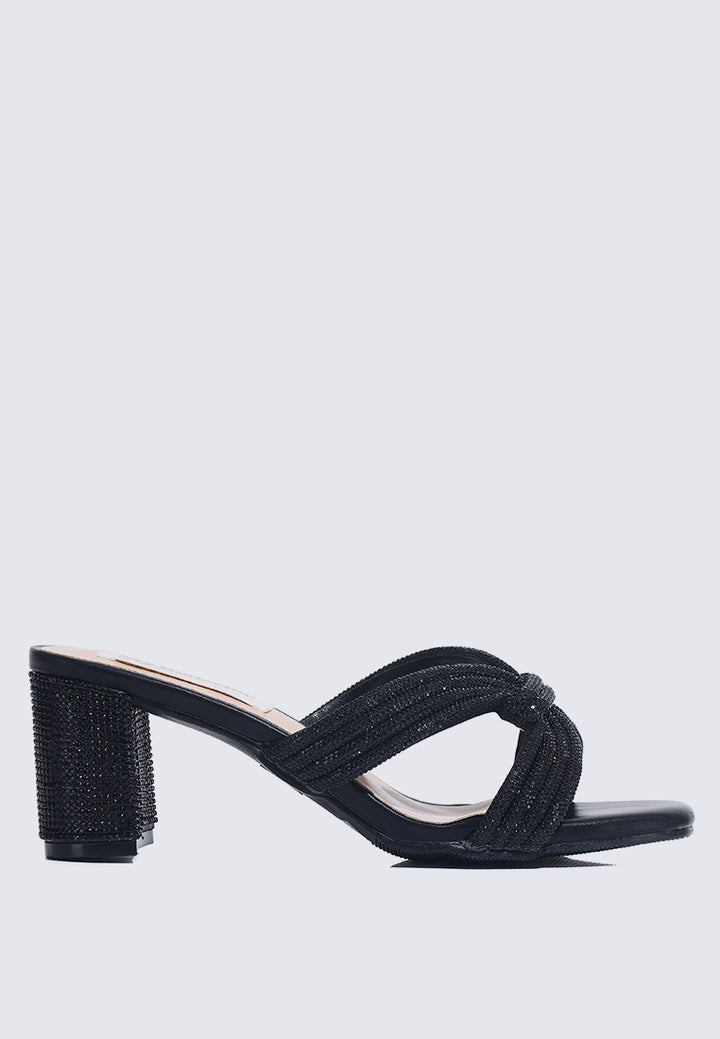 Suri Comfy Heels In Black