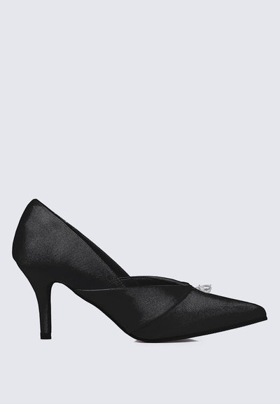 Rosaline Comfy Pumps In Black