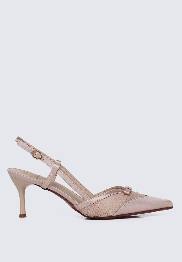 Ottilie Comfy Heels In Pink