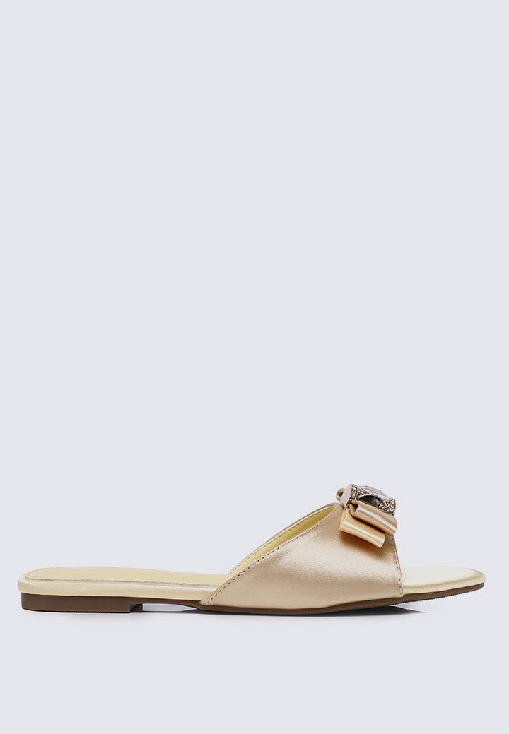 Bowelle Comfy Sandals In Light Yellow