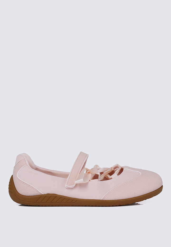 Luluna Comfy Ballet Sneakers In Pink