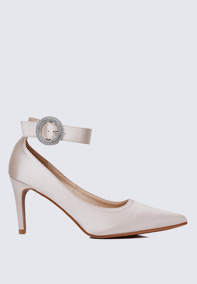 Lyla Comfy Pumps In Champagne
