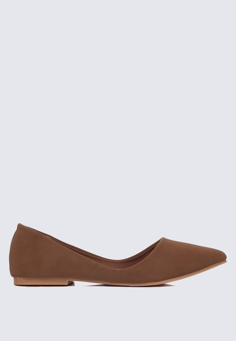 Cece 2.0 Comfy Ballerina In Brown