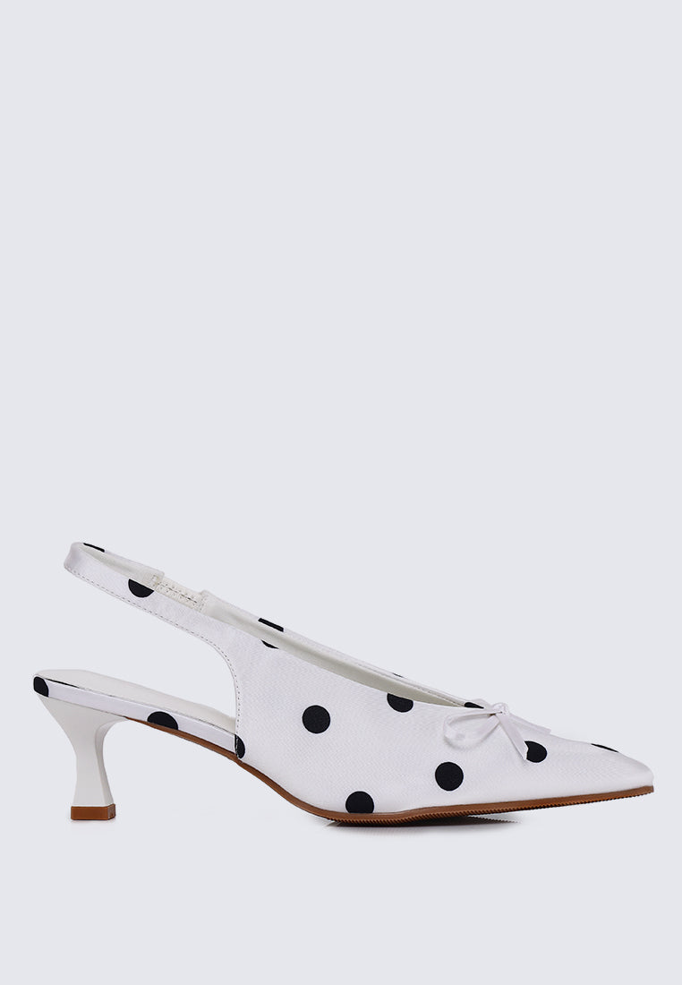Velora Comfy Heels In White