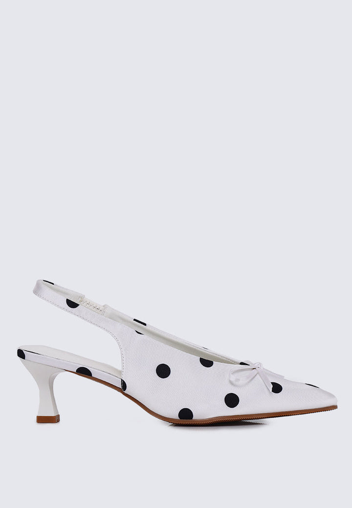 Velora Comfy Heels In White