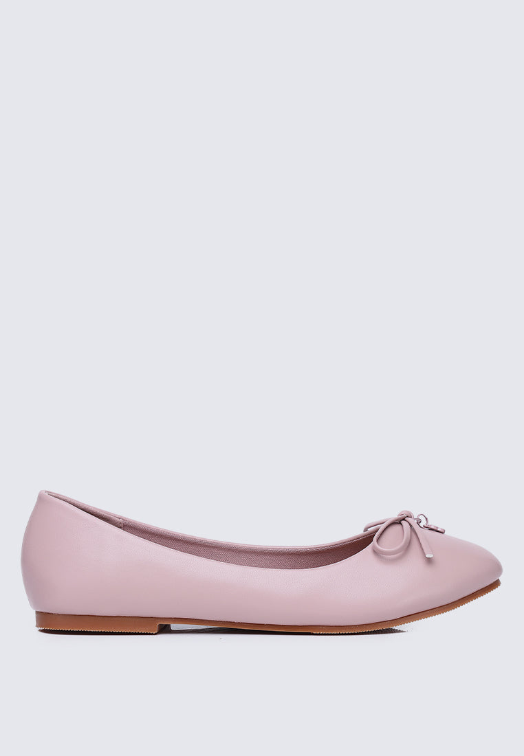 Briony Comfy Ballerina In Pink