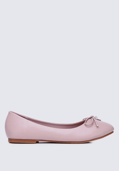 Briony Comfy Ballerina In Pink