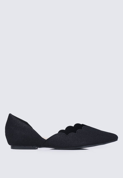 Wanisha Comfy Ballerina In Black