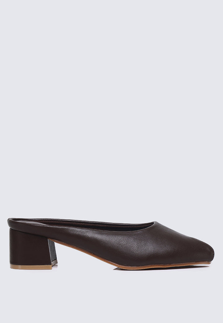 Lani Comfy Heels In Espresso