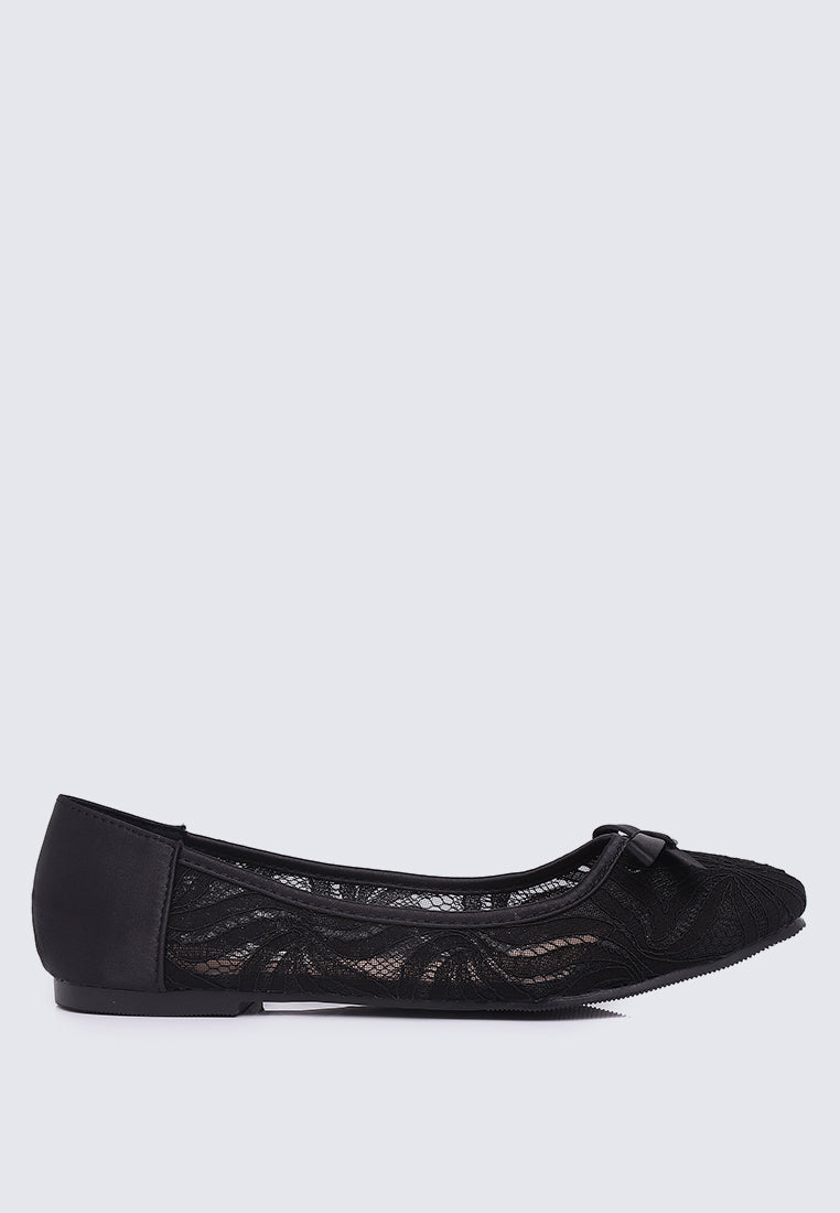 Cecelia Comfy Ballerina In Black