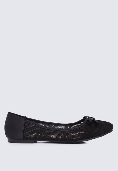 Cecelia Comfy Ballerina In Black