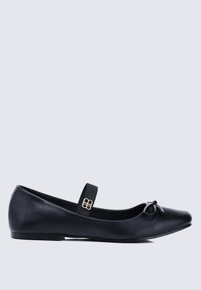 Beyonca Comfy Ballerina In Black