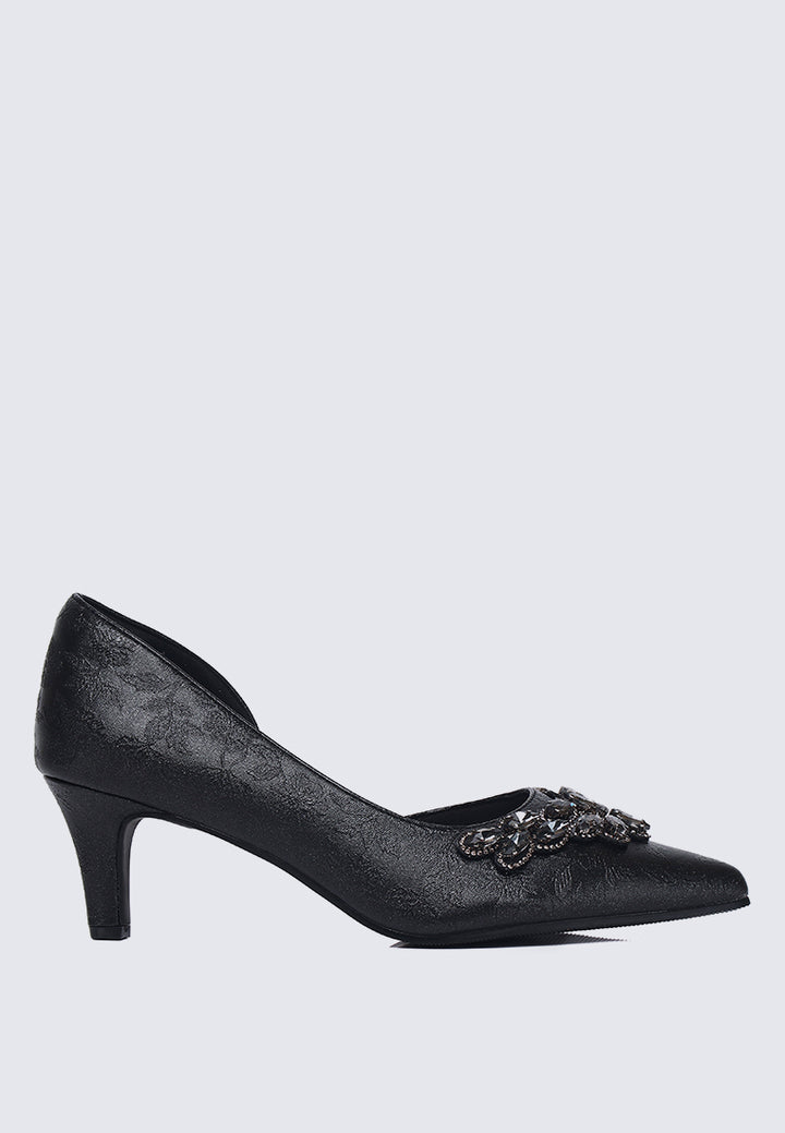 Mirelle Comfy Heels In Black
