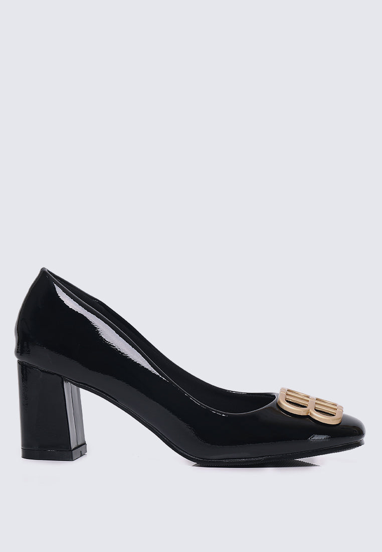 Phyllis Comfy Heels In Black