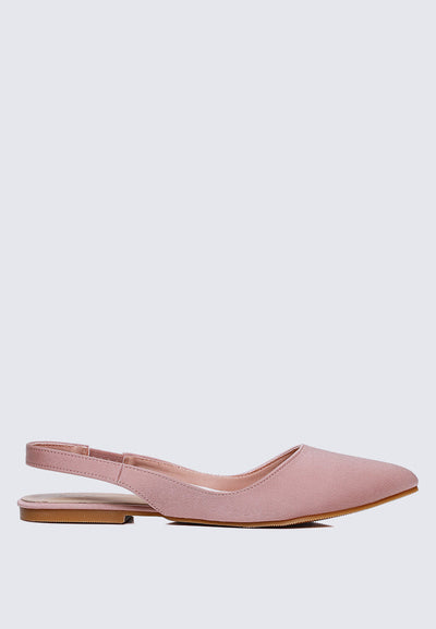 Kate Comfy Ballerina In Blush