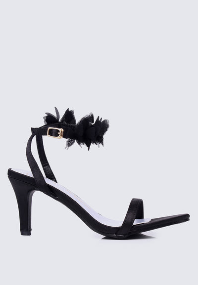 Dreaming of Dancing Comfy Heels In Black